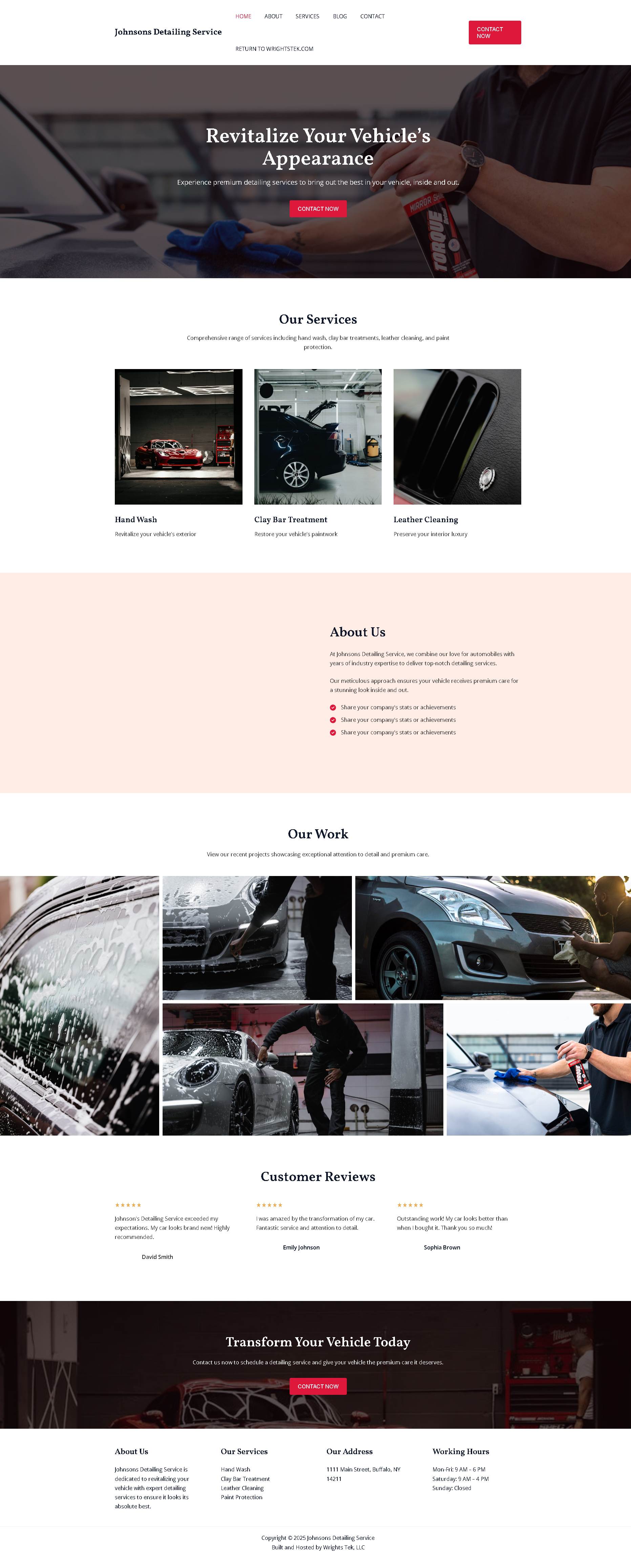 Empowering Auto Detailing Businesses in Buffalo: The Wrights Tek Difference